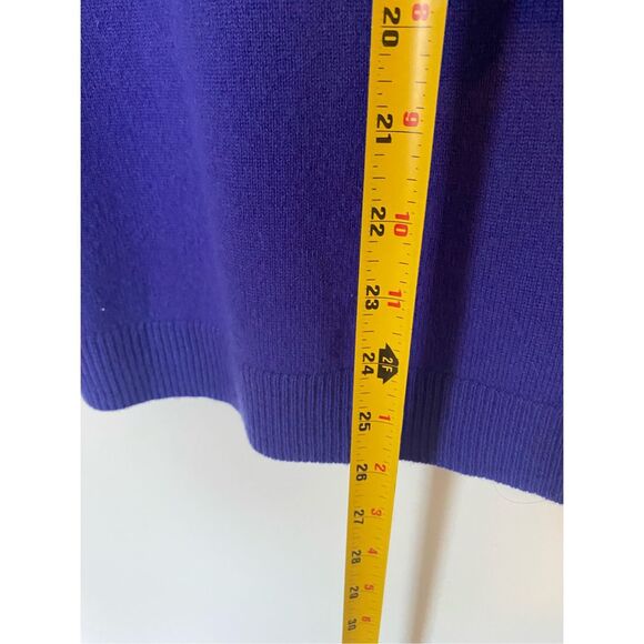 Talbots 100% Pure Cashmere Quarter Sleeve Round Neck Sweater Sz XLp - Picture 5 of 10